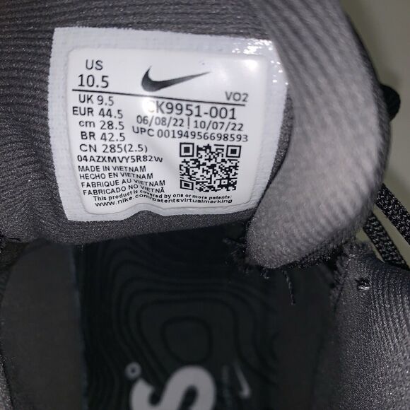 Size 10.5 - Nike React SFB Carbon Mid Black Anthracite 2022 Boot Shoe - Picture 6 of 9